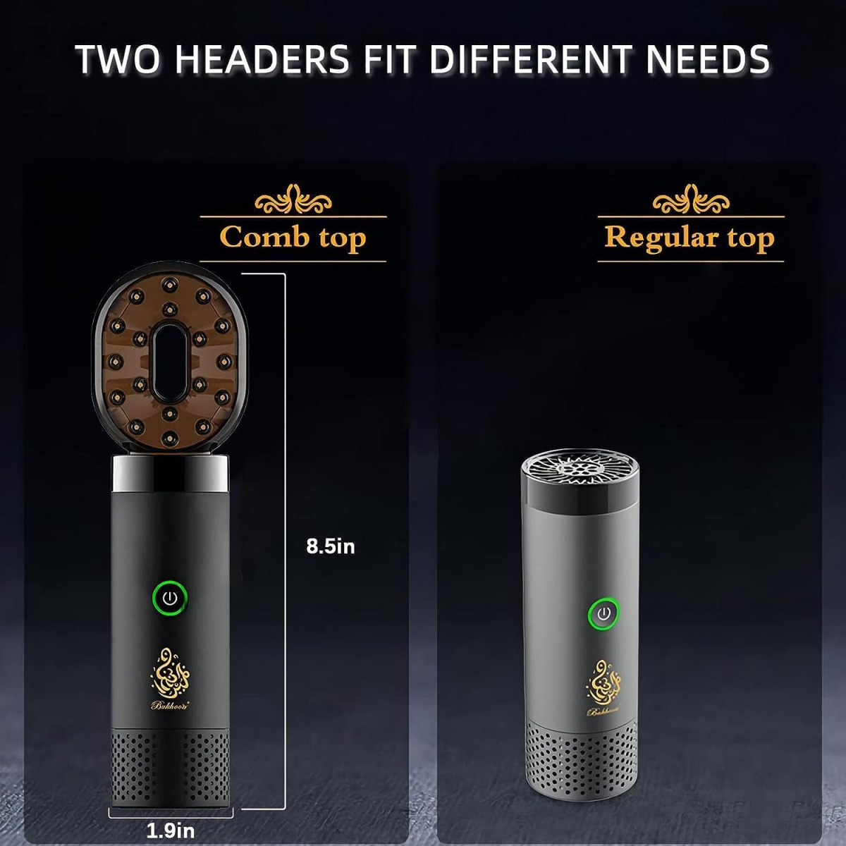 RECHARGABLE 2 IN 1 BAKHOOR HAIR COMB AND CAR/ROOM BURNER - Image 7