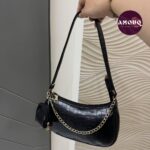 Aurelia Baugette with Small Pouch-Black - Image 2