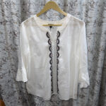 Embroidered Tunic-White