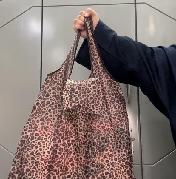 Leopard Printed Tote