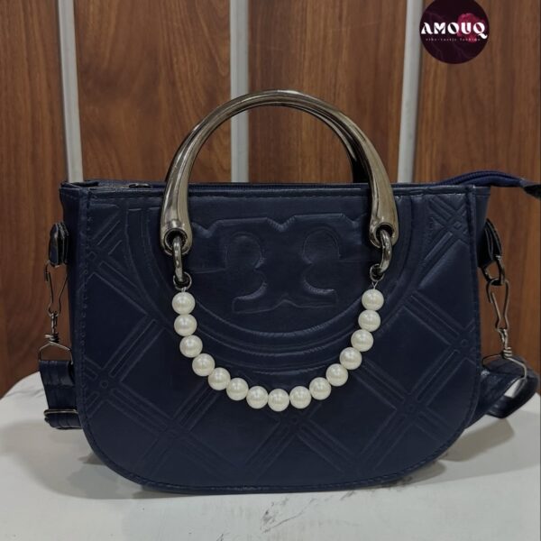 Midnight Pearl Bag-Blue