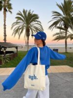 "UGH!" Canvas Tote - Image 5