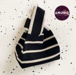 Urban Stripes Tote-Black and White - Image 5