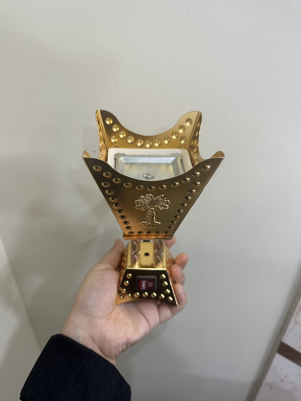 ELECTRIC BAKHOOR BURNER-GOLDEN - Image 3