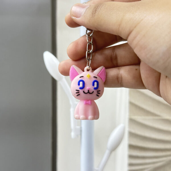 KITTY KEYCHAIN-PINK