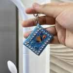 NOTEBOOK KEYCHAIN-BLUE