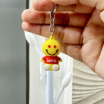 SMILE! TEDDY KEYCHAIN